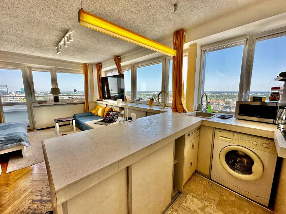 Apartamento Sun Clima/Ac Metro X2 Fast Wifi 500 Mbs 70'Tv Netflix Appletv Hbo Varsovia Exterior foto