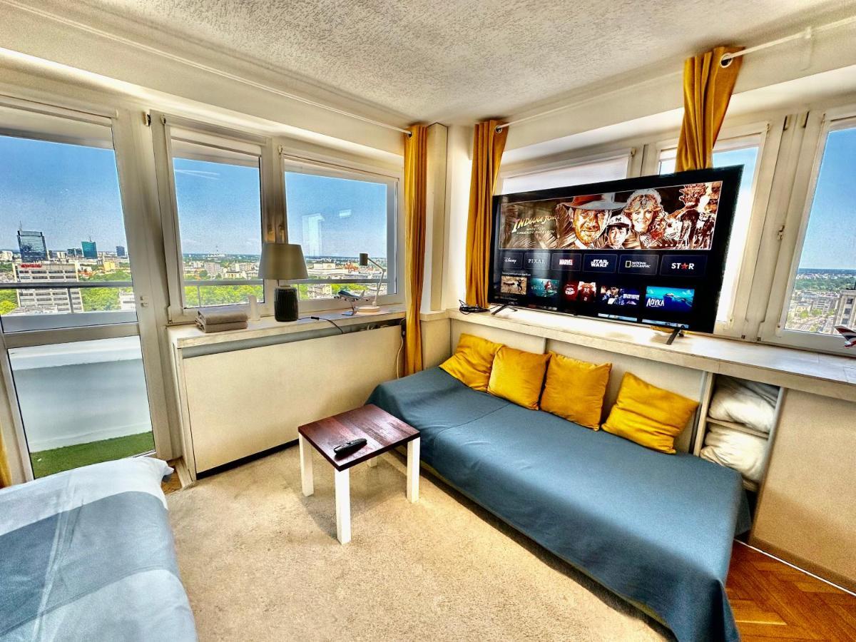 Apartamento Sun Clima/Ac Metro X2 Fast Wifi 500 Mbs 70'Tv Netflix Appletv Hbo Varsovia Exterior foto