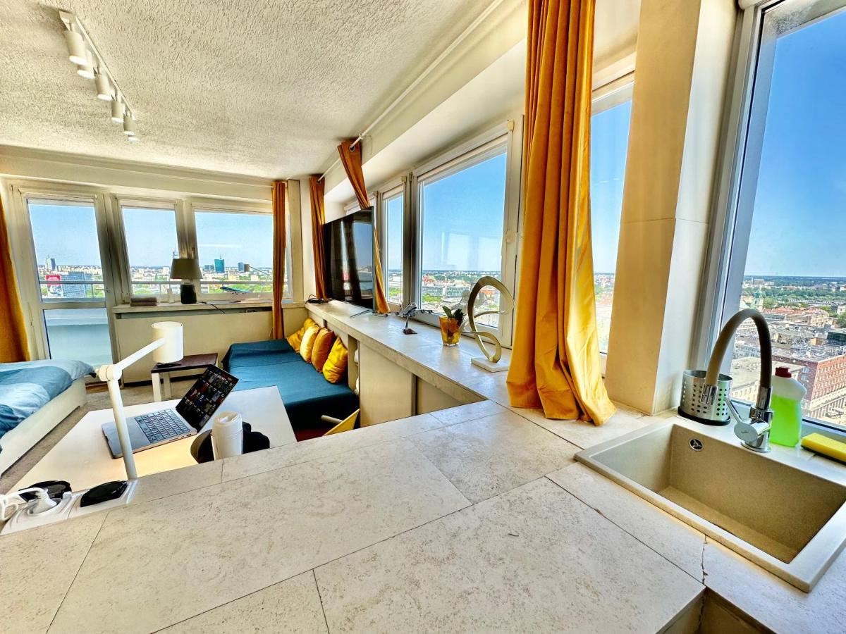 Apartamento Sun Clima/Ac Metro X2 Fast Wifi 500 Mbs 70'Tv Netflix Appletv Hbo Varsovia Exterior foto