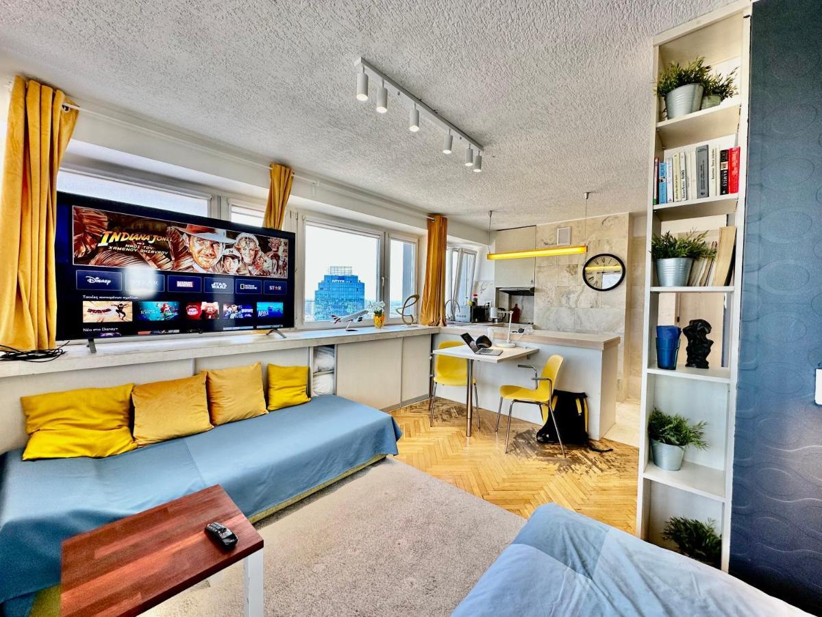 Apartamento Sun Clima/Ac Metro X2 Fast Wifi 500 Mbs 70'Tv Netflix Appletv Hbo Varsovia Exterior foto